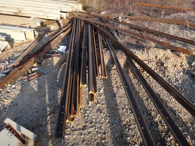 5 Ton Overhead Crane Runway with C-Channel and Rails