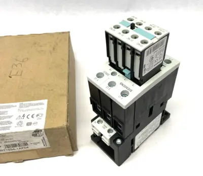 New | in-Stock Siemens SIRIUS Power Contactor AC-3 15 KW/400V AC Relays & Switches Michigan US | Maverick Industrial Sales #1397586