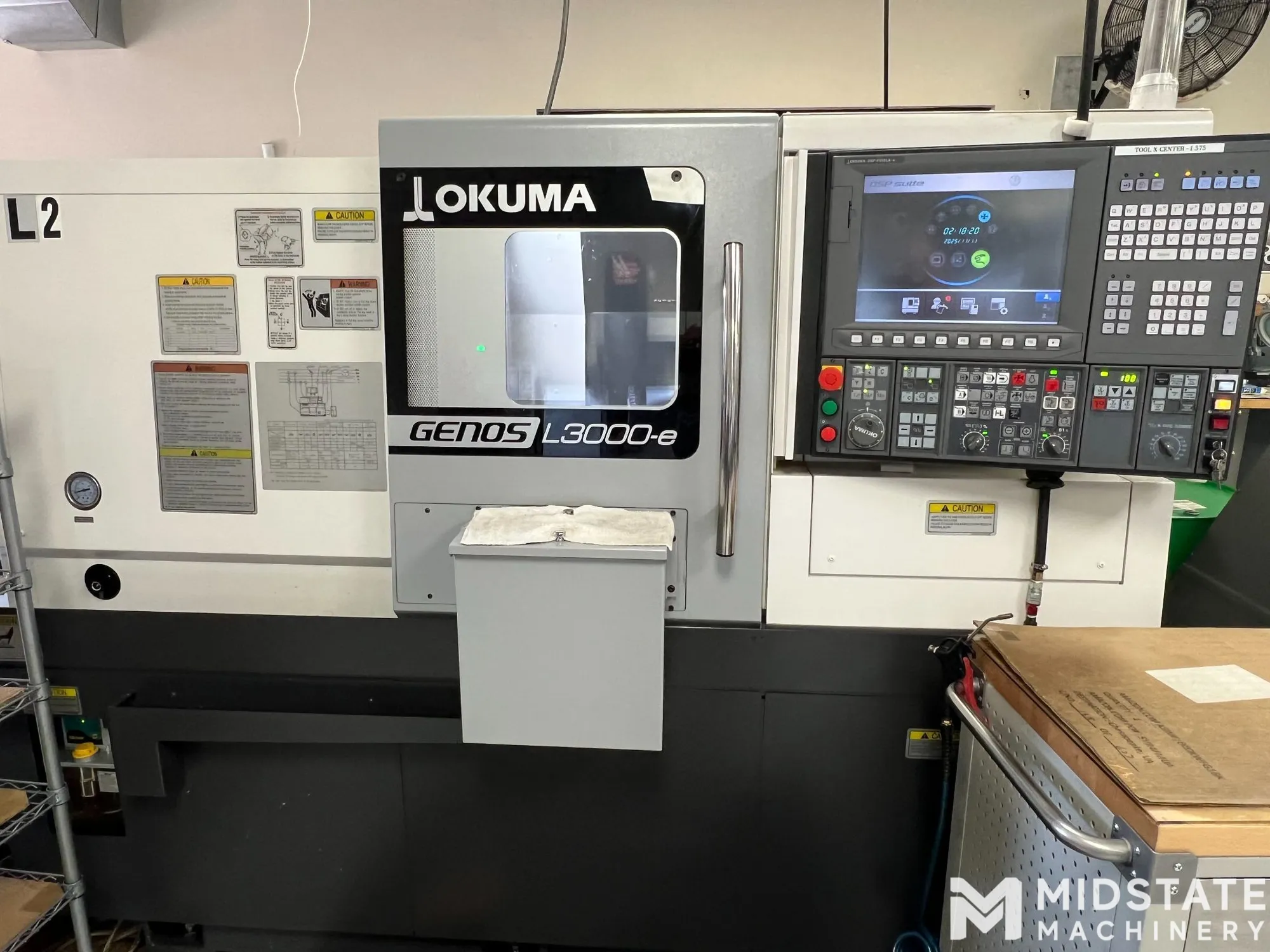 OKUMA GENOS L3000-e CNC Lathe