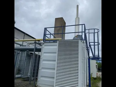 USED HEAT AND POWER PLANT WITH AN ABSORPTION CHILLER 850 KW