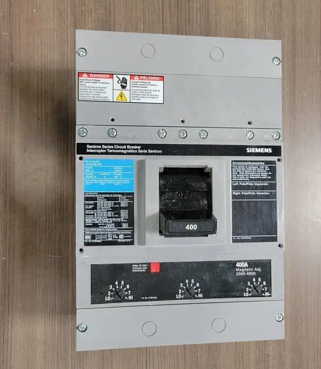 Used SIEMENS JXD23B400 Switchgears British Columbia CA | Lenmark #239714