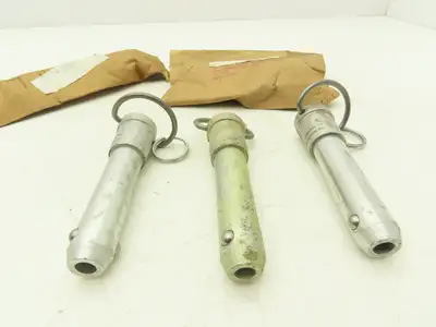Space-Lok NAS1341-23 Locking Pin Push Button Release 3/4" Stainless Lot of 5