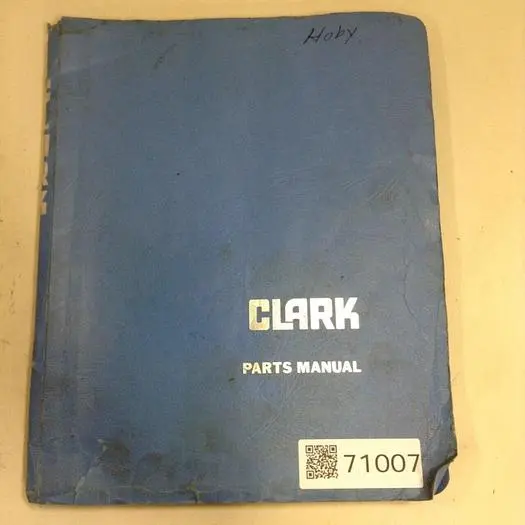 Used CLARK EQUIPMENT I-213-12 Manuals Michigan US | Ideal Machinery #567301