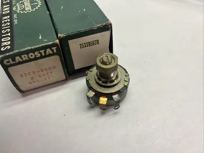 New | in-Stock CLAROSTAT 43C2-1000 Miscellaneous Equipment (Electrical & Power) Ohio US | Surplus Asset Holdings #1460395