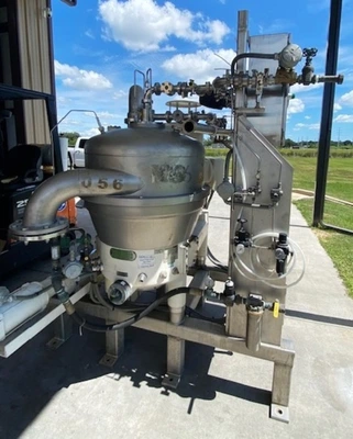 Westfalia SC 35-03-577 Hydrostop separator skid, 316SS.