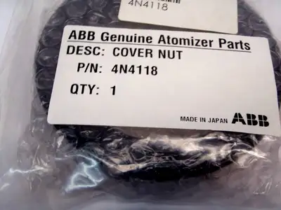 New | in-Stock ABB COVER NUT FOR ROBOBELL PAINT ROBOT ATOMIZER PARTS Nuts & Screws | Maverick Industrial Sales #1109411