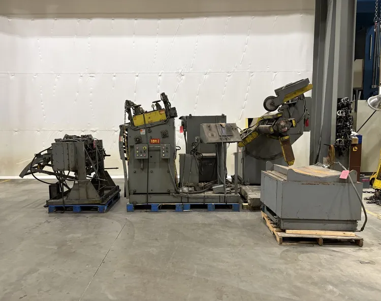 Used ROWE 7530-DSJ Coil Reels and Straighteners Michigan US | iGAM Industrial Marketplace #508545