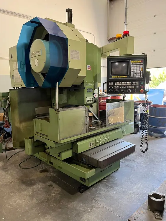 Used 1989 OKUMA MC-4VA Vertical Machining Centers New Jersey US | Revelation Machinery #403103