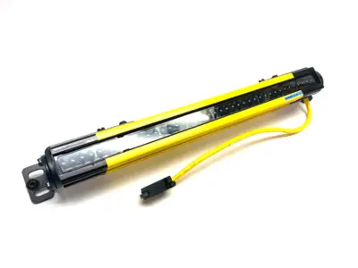 USED BANNER EZ-SCREEN LS LIGHT CURTAIN RECEIVER HEAVY-DUTY TYPE 4
