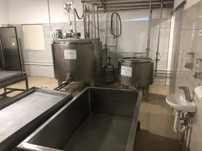 USED PRO-PAK SMALL DAIRY LINE - 2.000 L MILK PER HOUR