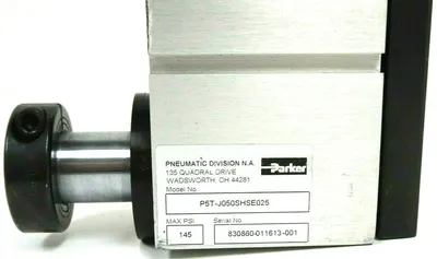 NEW PARKER P5T-J050SHSE025 SHORT STROKE THRUSTER 145PSI P5TJ050SHSE025