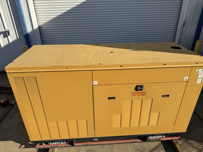Olympian Nat Gas Generator 60 KW 208/120 V 208.2 AMPS 75 KVA 231