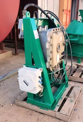 Elgin CSI-03 vertical cuttings dryer, SS.