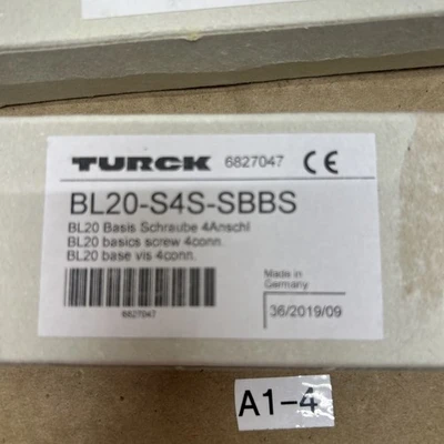 NEW turck BL20-S4S-SBBS