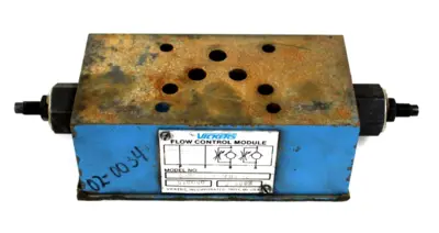 USED VICKERS DGMFN-5-Y-AWBW-20 FLOW CONTROL MODULE DGMFN5YAWBW20
