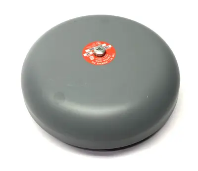 Used W.L. Jenkins Ringing Alarm Bell 10" Gray 60C 120V 0.09A Security & Surveillance Michigan US | Maverick Industrial Sales #1402251