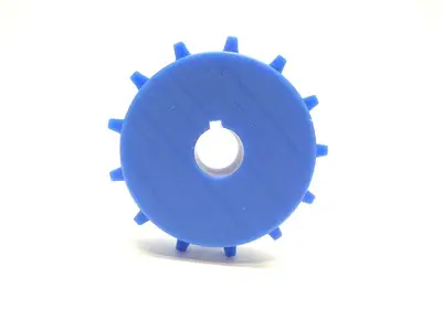 New | in-Stock Simplimatic 4.6" 13 Tooth Blue Nylon / Glass Sprocket Parts & Accessories (Material Handling) Michigan US | Maverick Industrial Sales #1454151