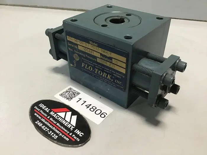 Used FLO TORK 900-90-00-ET-MS13-RKH-F Rotary Actuators | Ideal Machinery #621625