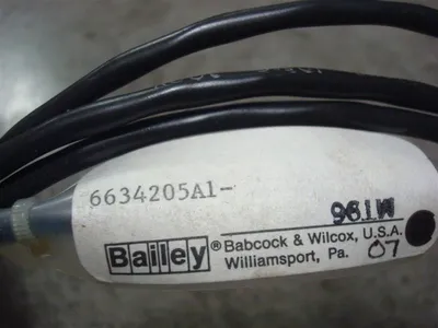 Bailey Controls 6634205A1 infi 90 Cable Assembly Used