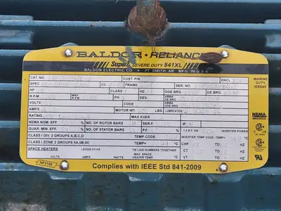 USED BALDOR ECP82334T-5