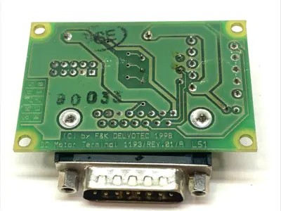 Used F&K Delvotec DC Motor Terminal Board Printed Circuit Boards (PCB) Michigan US | Maverick Industrial Sales #1395531