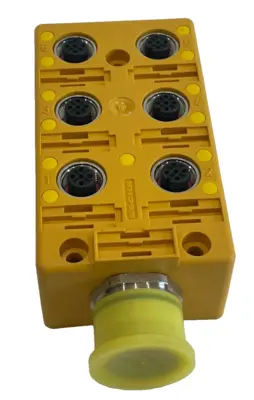 NEW TURCK VB 60.5-CS19 6 PORT JUNCTION BOX U0220 VB 605CS19