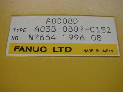 USED FANUC A03B-0807-C152