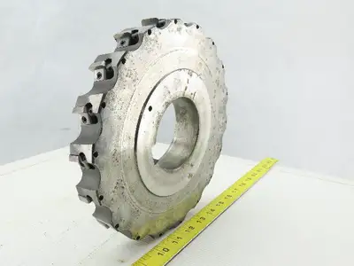 Dijet HSM9.018-10431L 9" Indexable Face Shell Mill LH Cutter 76mm Arbor 18 Flute