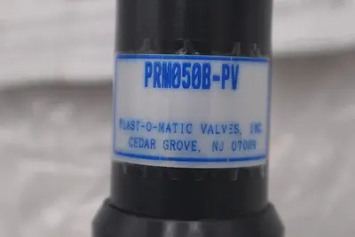 NEW PLAST-O-MATIC PRM050B-PV 5-75 PSI VALVE STOCK H1272
