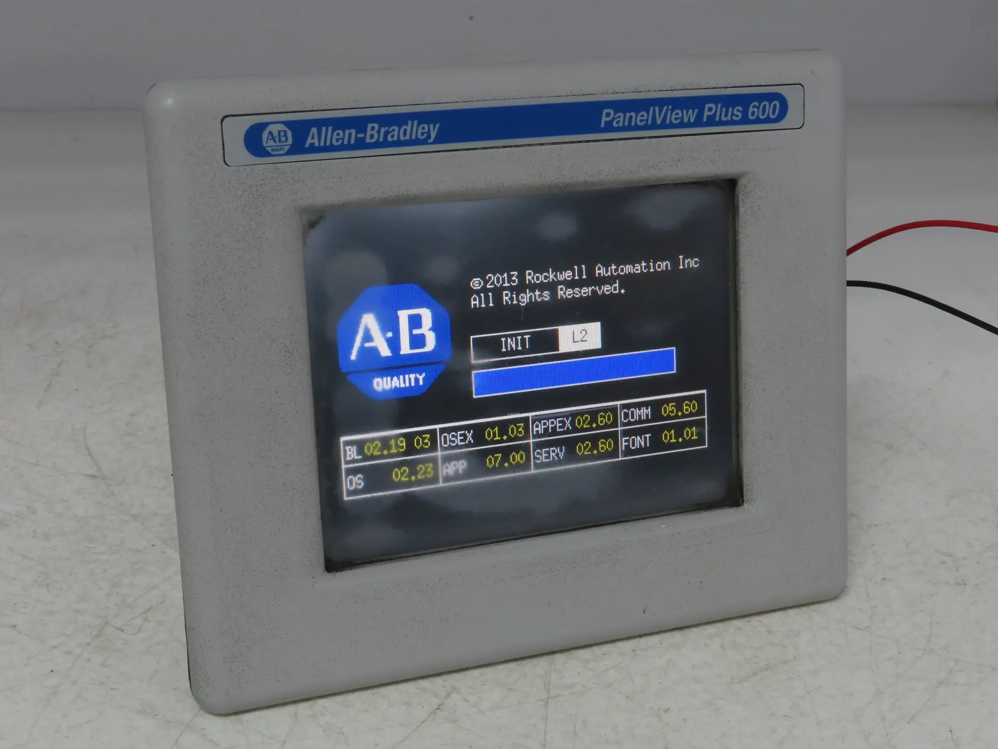 Allen Bradley 2711PC-T6C20D8 HMI PanelView Plus 600 6" Operator Touch Panel