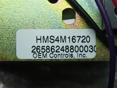 USED OEM CONTROLS INC HMS4M16720