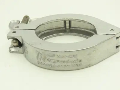Nor-Cal NW-40-CP Aluminum Wing Nut Clamp Mixed for DN 40 ISO-KF Flange Lot of 20