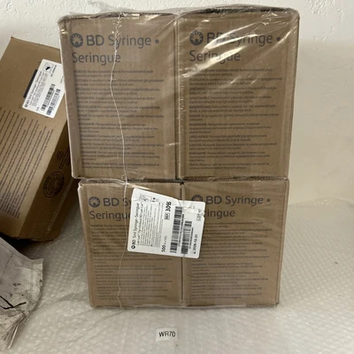 BD 5ml Luer-Lok Tip Ref 309646 (4) Boxes Of 125 (500) Tota