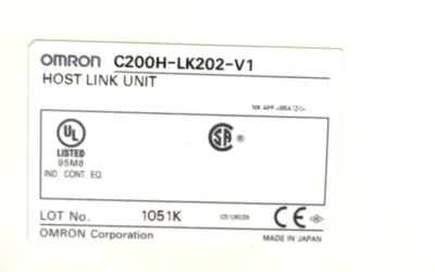 NEW OMRON C200H-LK202-V1 HOST LINK UNIT C200HLK202V1