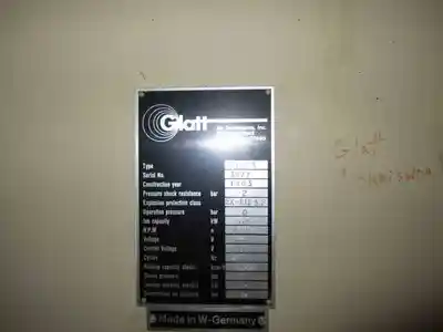 USED GLATT AIR TECHNIQUES GPCG-5