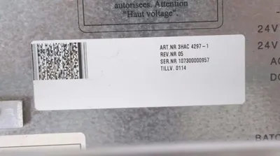 USED ABB / EFORE 3HAC-4297-1