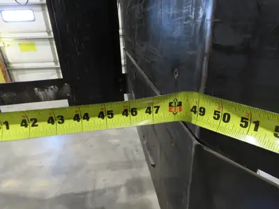 42"W x 48"L Pallet Feeder Dispenser for Robot Palletizer Conveyor 98"H