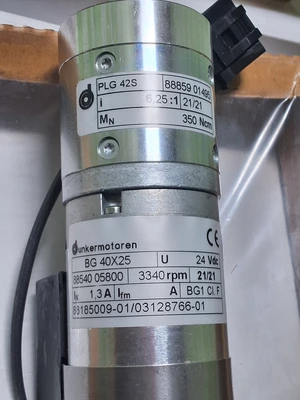 DUNKERMOTOREN BG40X25 SERVO MOTOR WITH PLG42S BGE40 - NEW IN BOX