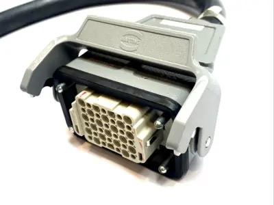 Used HARTING Industrial Connector Cable Assembly 4X/12 12-Pin 1930010154 Electrical Fittings Michigan US | Maverick Industrial Sales #1400588