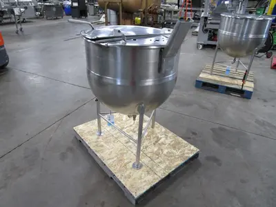 Legion Utensils Co. Half Jacketed 75 Gal. SS Kettle