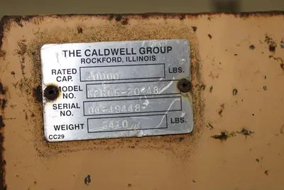 Used CALDWELL 82RCS-20-48 Coil Lifters Ohio US | D & D Industries #1296390