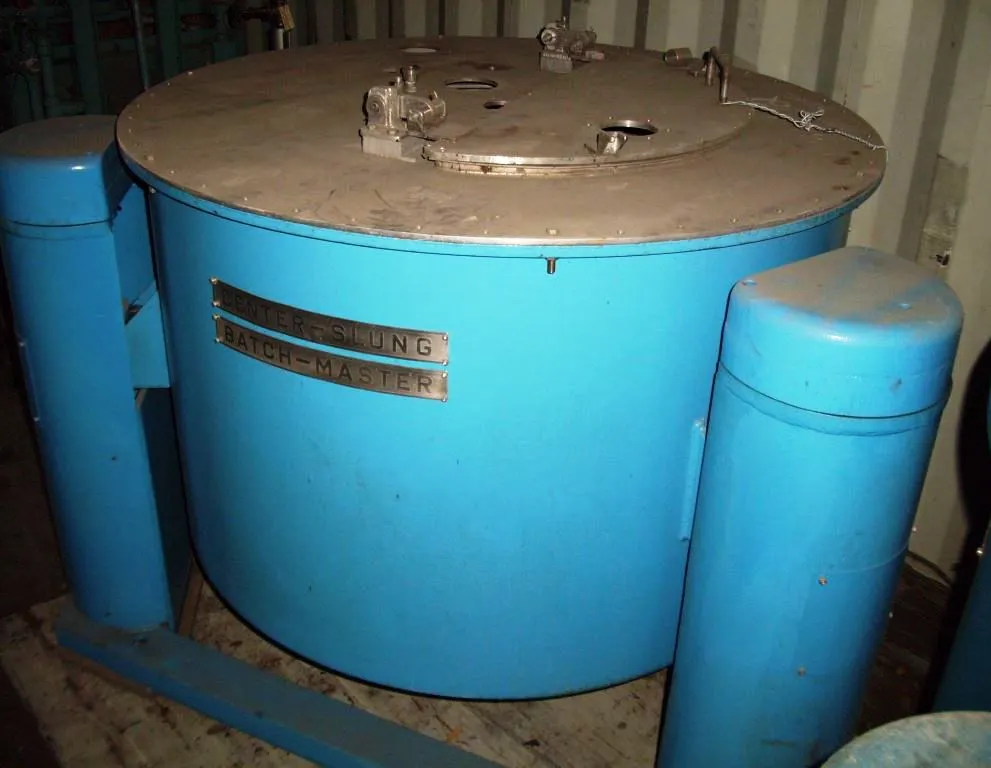 Tolhurst 40 x 18 Batch-O-Matic perforate basket, 304SS.