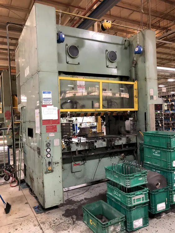 Used 2007 AIDA HMX-2000M Straight Side Presses | D & D Industries #438558