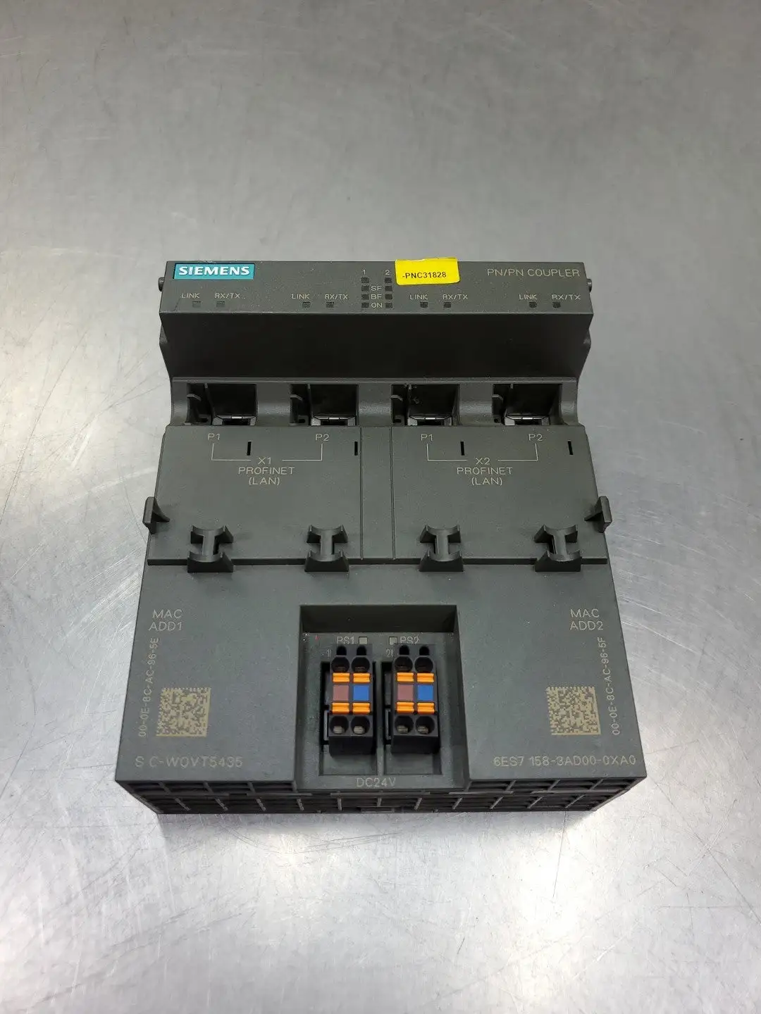 USED Siemens 6ES7158-3AD00-0XA0 SIMATIC S7 PN/PN Coupler Module