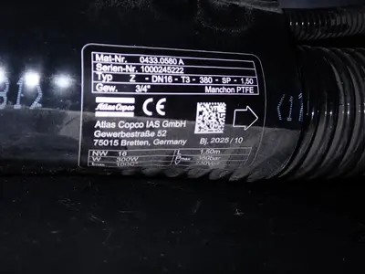 USED ATLAS CAPCO 0433.0580A