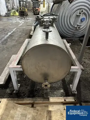 Unknown 165 Gal Horizontal Storage Tank, S/S
