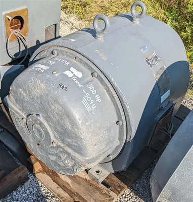 Rebuilt 300 HP 1185 RPM Louis-Allis Electric Motor Frame 509U 4000V