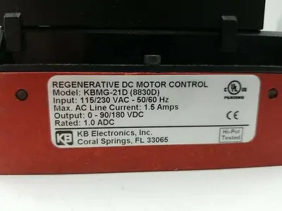 New | in-Stock KB ELECTRONICS KBMG-21D Automation Control (HMI) | ND Industrial Surplus #1224678