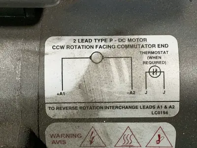 Used BALDOR CDP3330 D.C. Motors Ohio US | HGR 24 #1506909