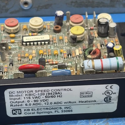 Used KB Electronics Inc. KBIC-120 Speed Reducers Indiana US | J&J Industrial Supply #1411563